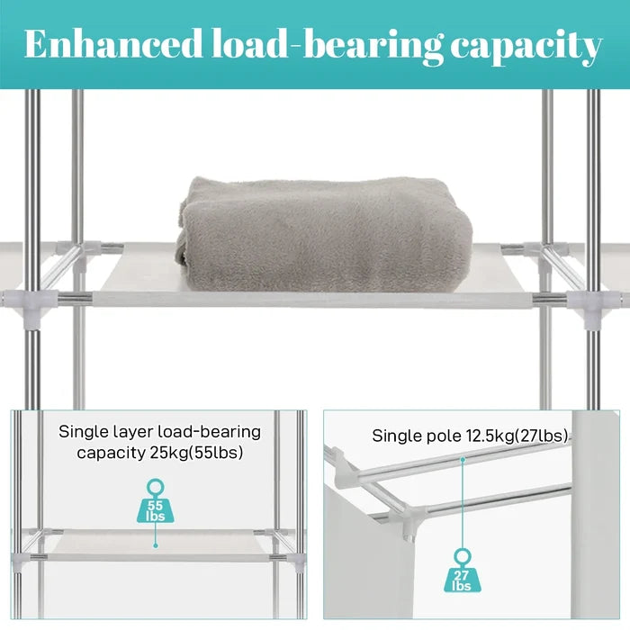 Portable Closet Clothes Wardrobe