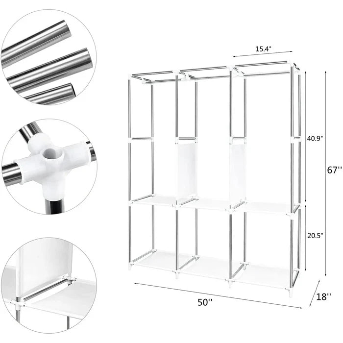 Portable Closet Clothes Wardrobe
