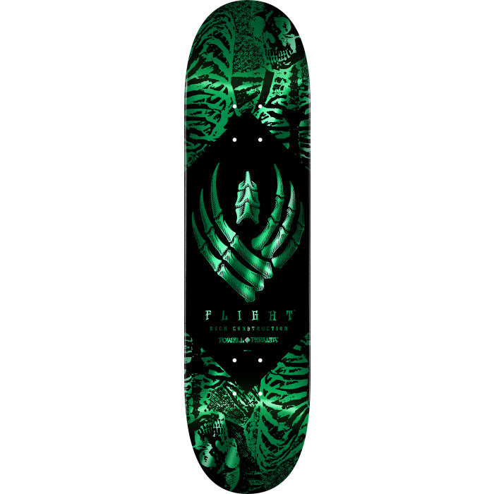 POWELL PERALTA FLIGHT SKELETON TEAL FOIL DECK (8.13)