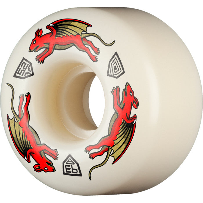 POWELL PERALTA NANO RAT AV4 ASYMMETRICAL WHEELS (52MM/93A) (Copy)
