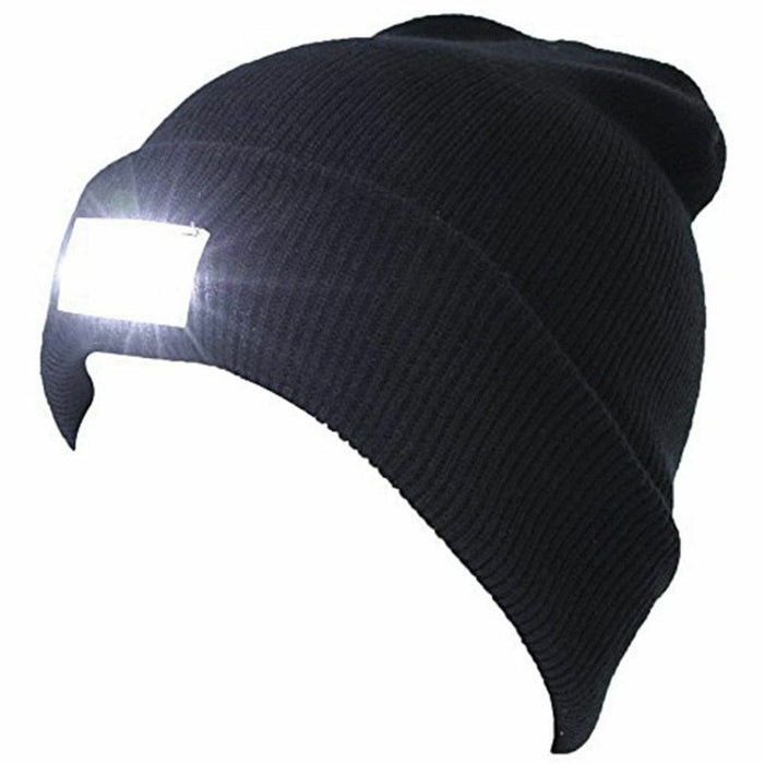 Powerful Rechargeable LED Light Running Head Lamp Beanie