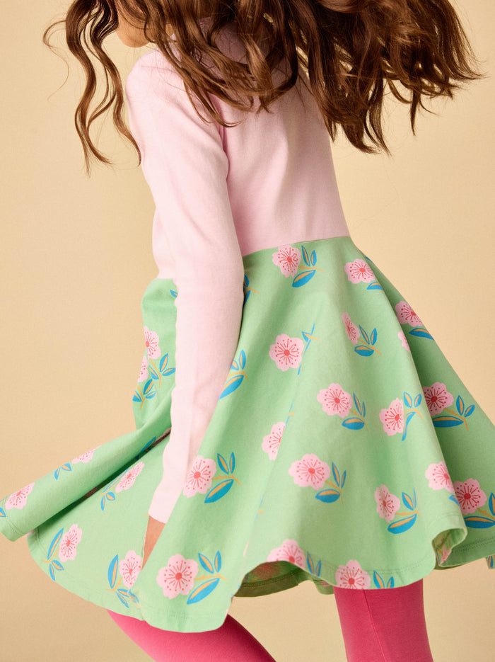 Print Mix Twirl Dress