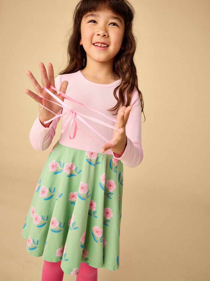 Print Mix Twirl Dress