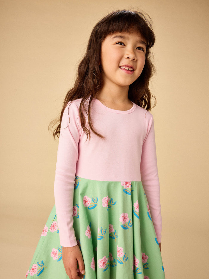 Print Mix Twirl Dress