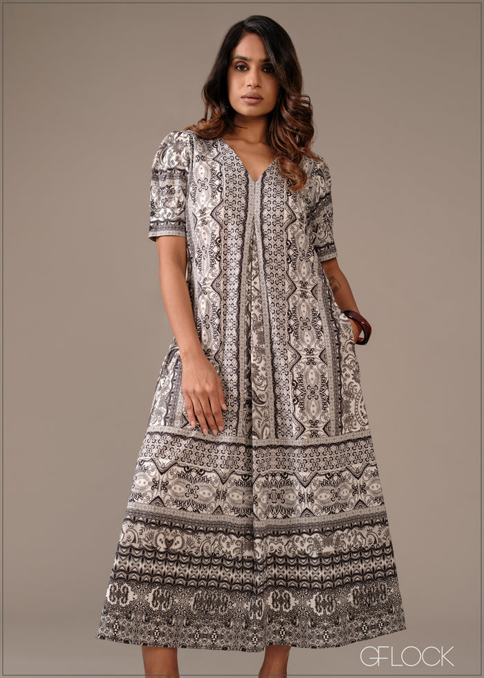 Printed Dress - 290726