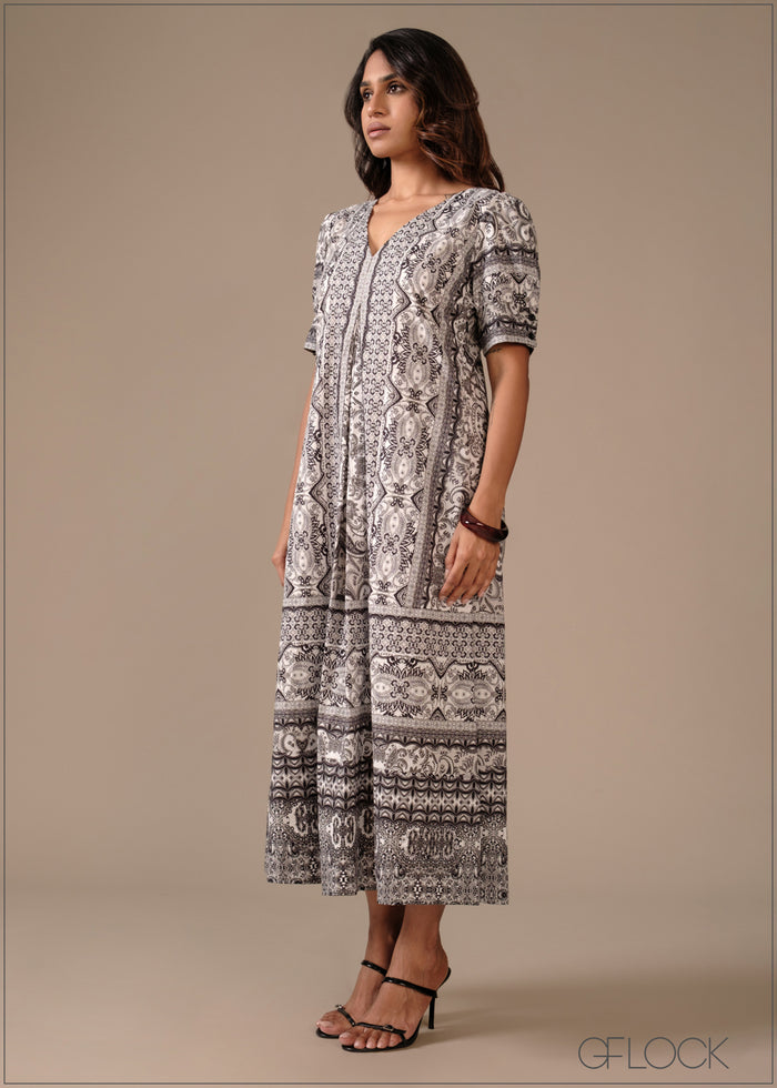 Printed Dress - 290726