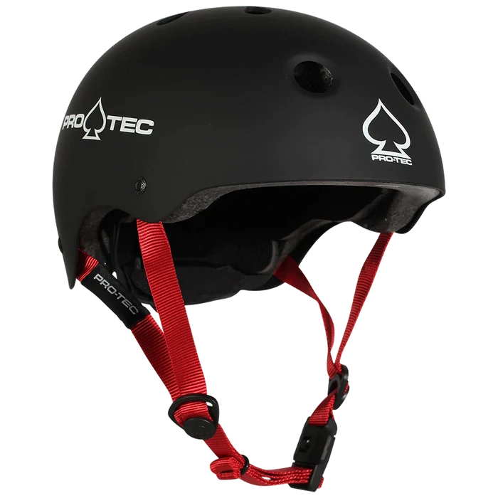 PRO TEC JR CLASSIC FIT CERTIFIED HELMET - MATTE BLACK
