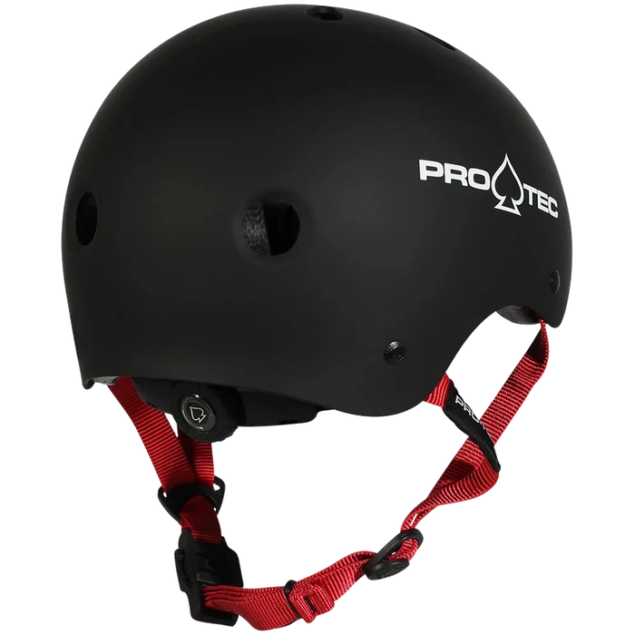 PRO TEC JR CLASSIC FIT CERTIFIED HELMET - MATTE BLACK