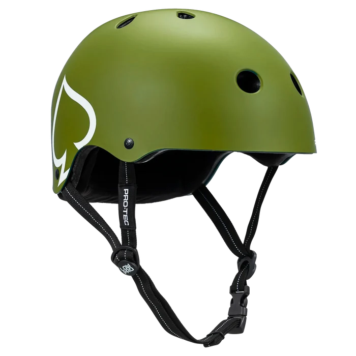 PRO TEC LOW PRO CERTIFIED HELMET - ARMY GREEN MATTE