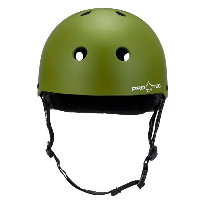 PRO TEC LOW PRO CERTIFIED HELMET - ARMY GREEN MATTE