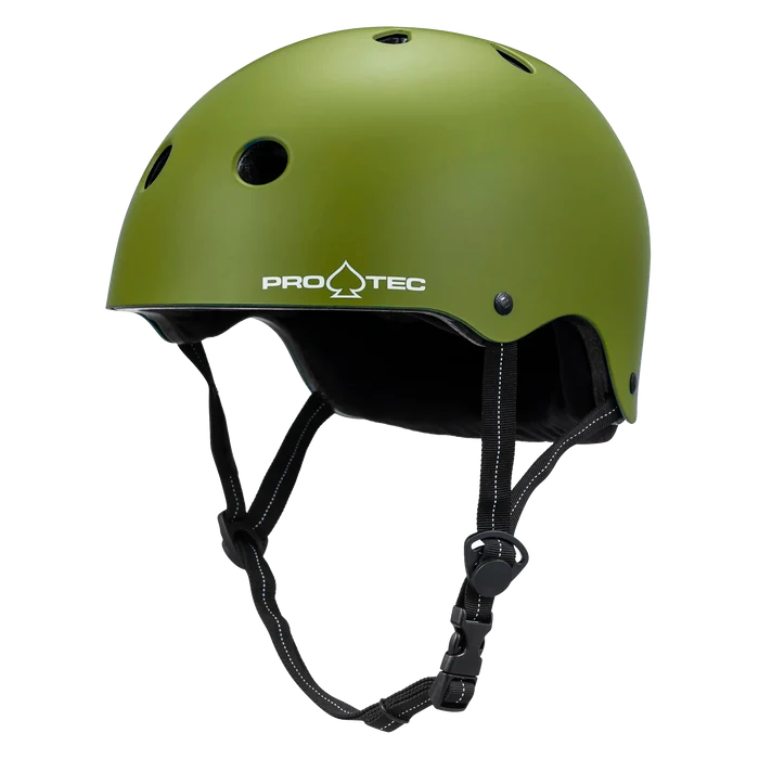 PRO TEC LOW PRO CERTIFIED HELMET - ARMY GREEN MATTE