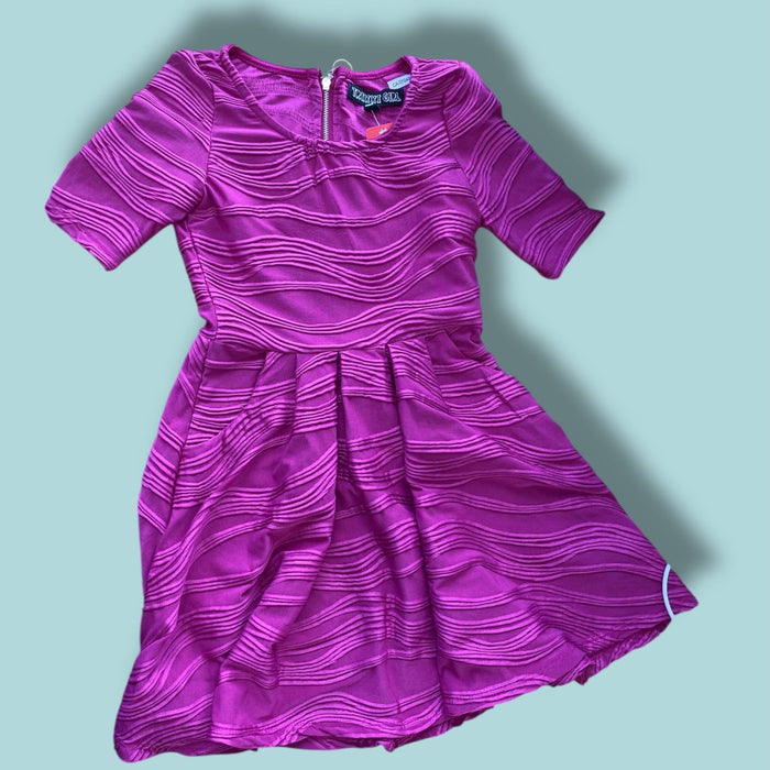 purple dress 7y