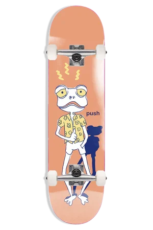 PUSH FROGGY SKETCH COMPLETE SKATEBOARD (7.75)