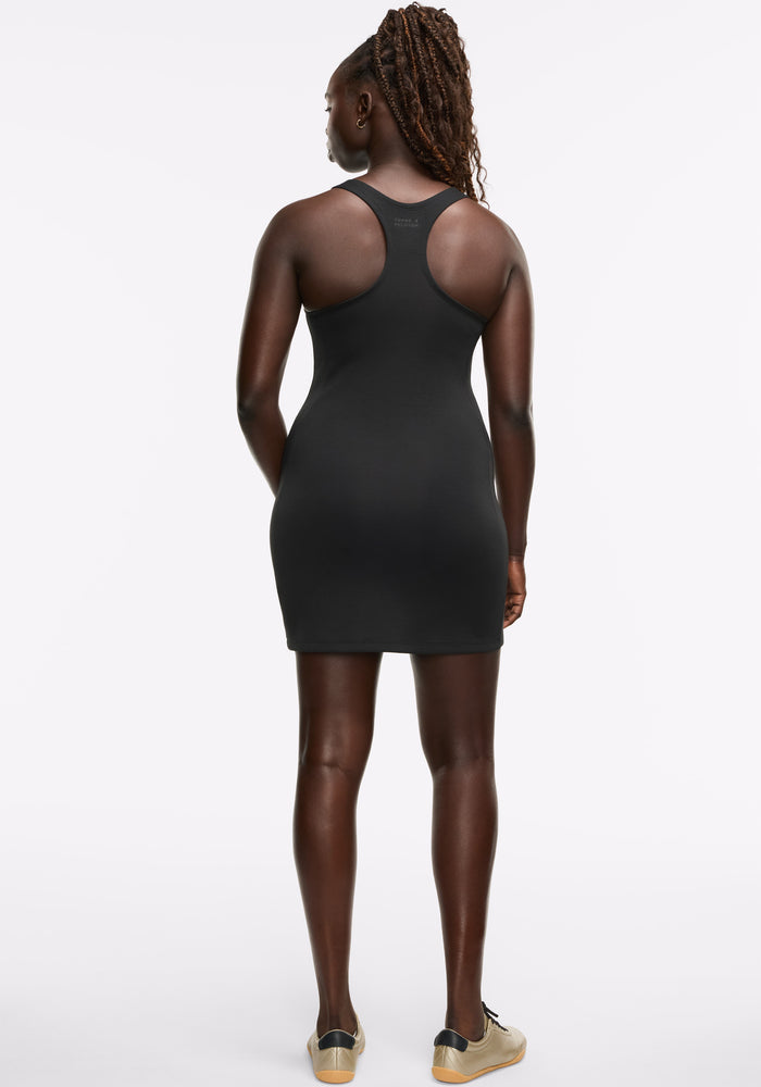 Racerback Zip Dress