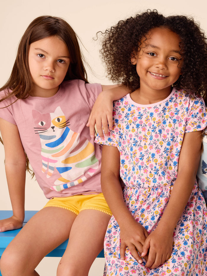 Rainbow Kitty Graphic Tee