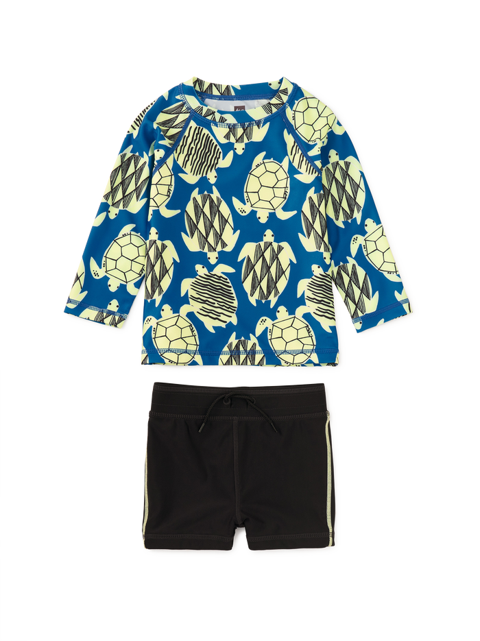 Rash Guard Baby Swim Set