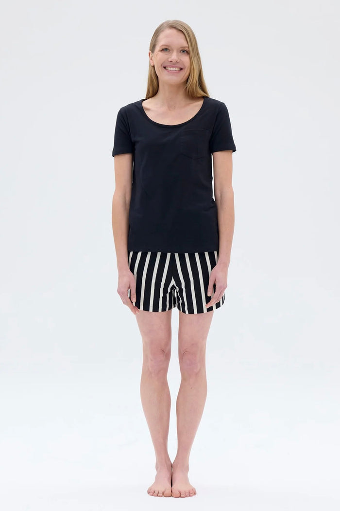 Ratia Veni Short Pajamas Black