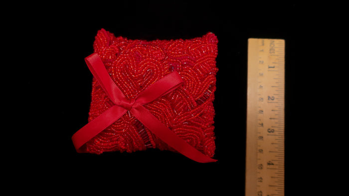 Read Beaded Bridal Pillow