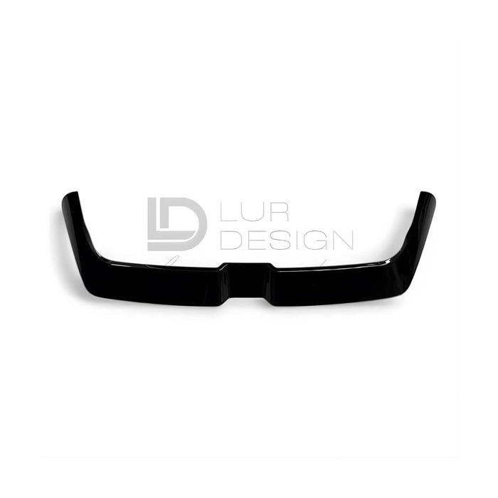 rear spoiler for audi a3 8y sportback on white background with lur design logo