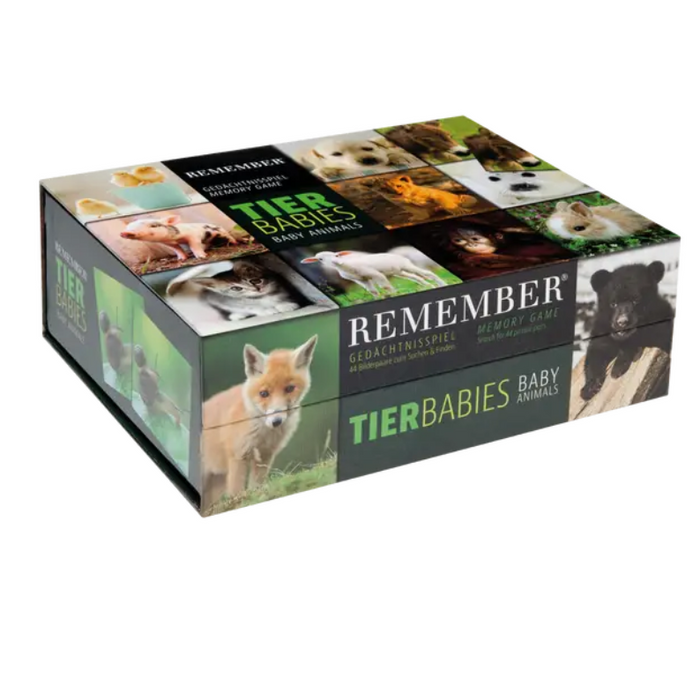 Remember 44 Baby Animals Memory Game