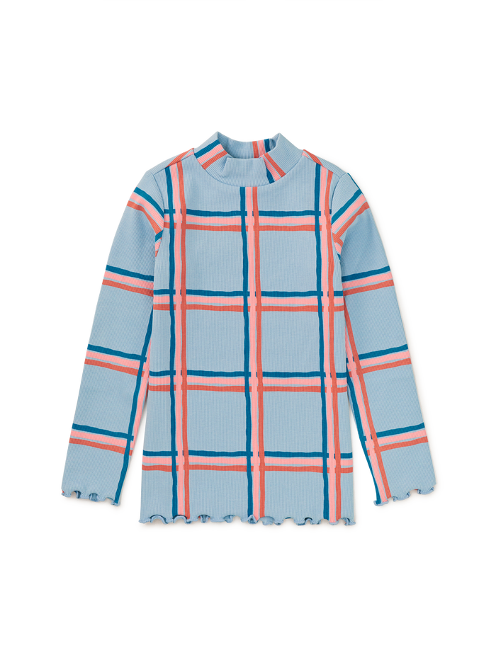 Ribbed Long Sleeve Mockneck