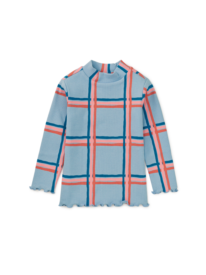 Ribbed Long Sleeve Mockneck