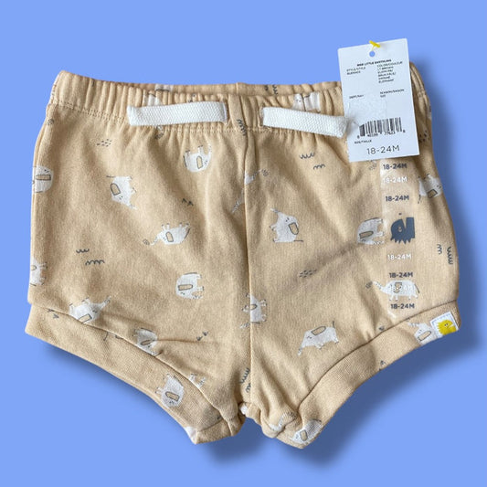 rise little earthling shorts 18-24m NWT
