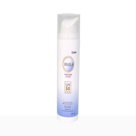 Rivela Sunscreen Lotion SPF 50, 50ml