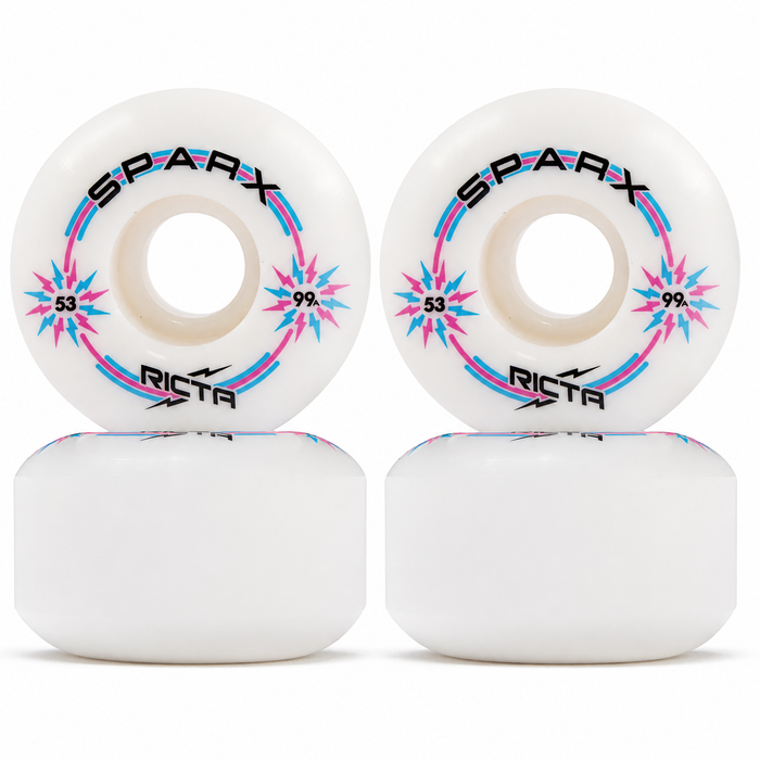 Rodas Skate Ricta Sparx 53mm Dureza 99A ( jogo 4 rodas )
