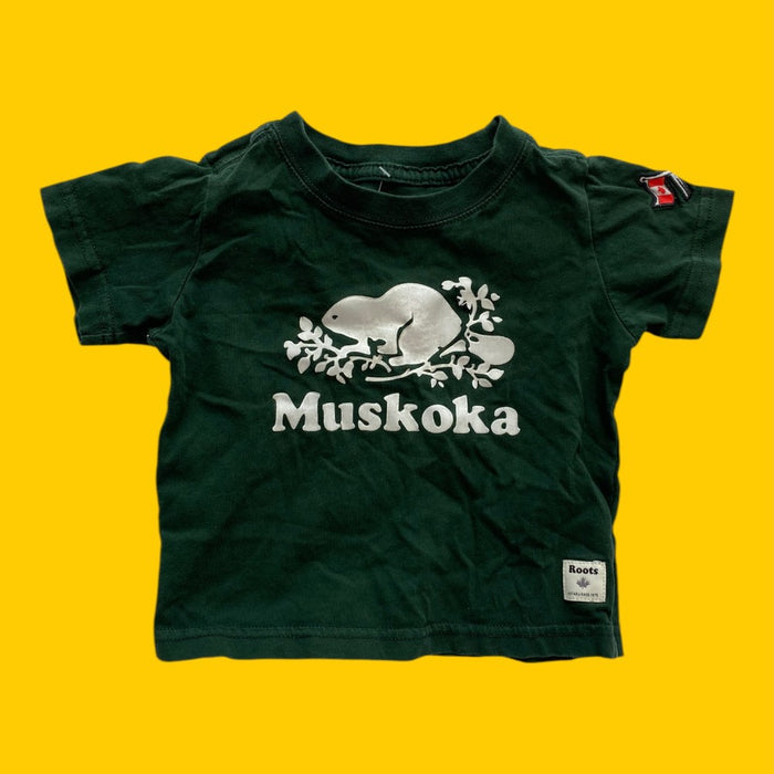 roots muskoka tee 6-12m