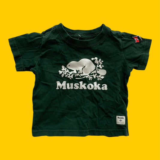 roots muskoka tee 6-12m