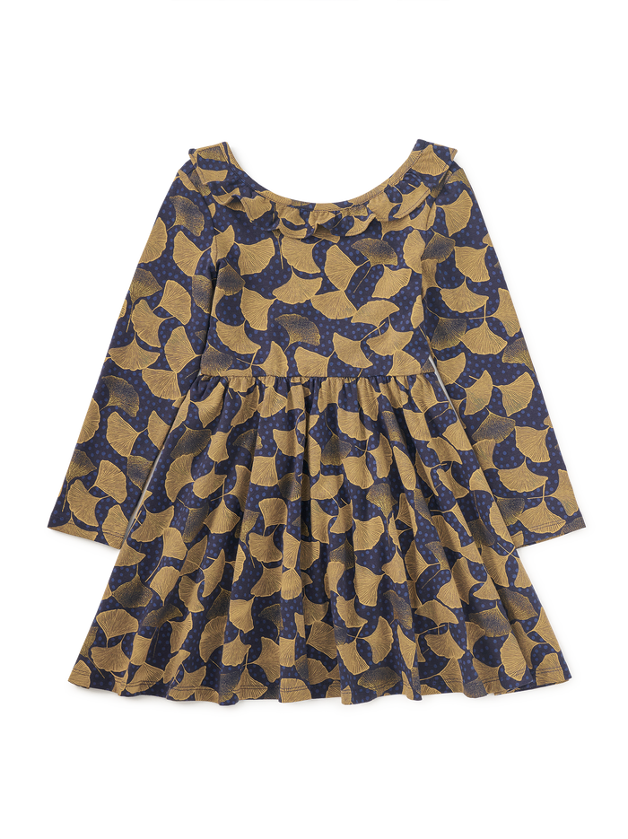 Ruffle Collar Ballet Dress