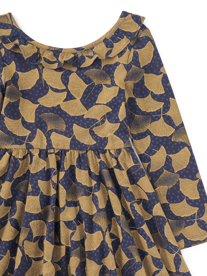 Ruffle Collar Ballet Dress