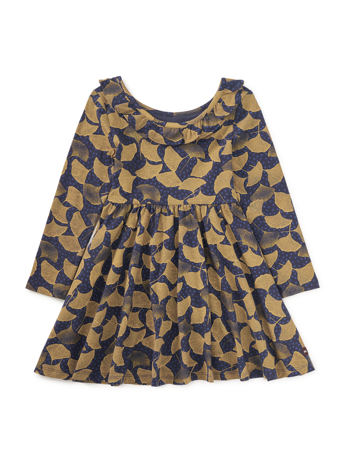 Ruffle Collar Ballet Dress