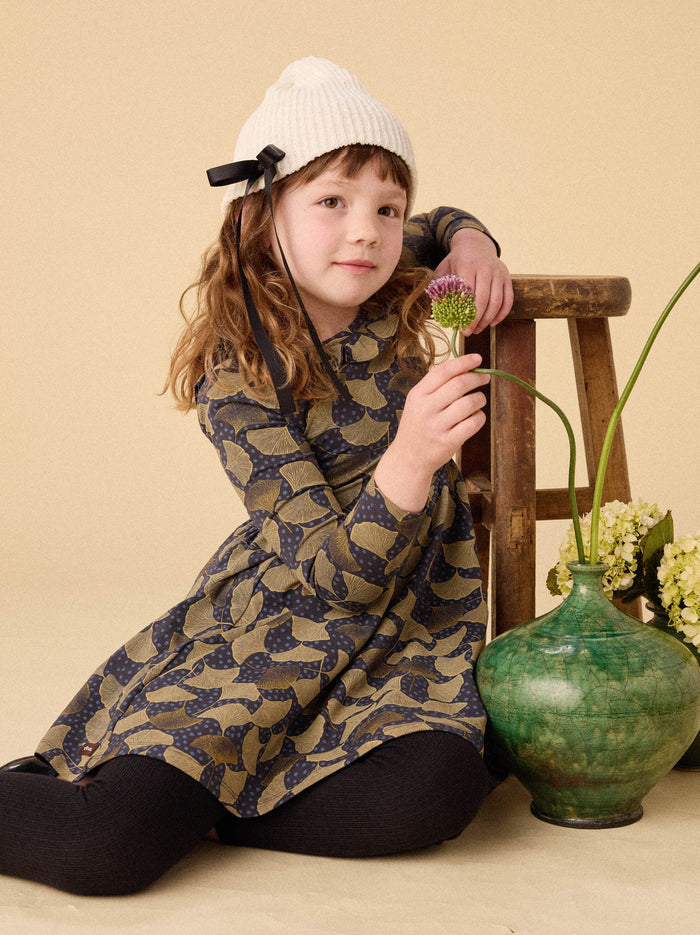 Ruffle Collar Ballet Dress