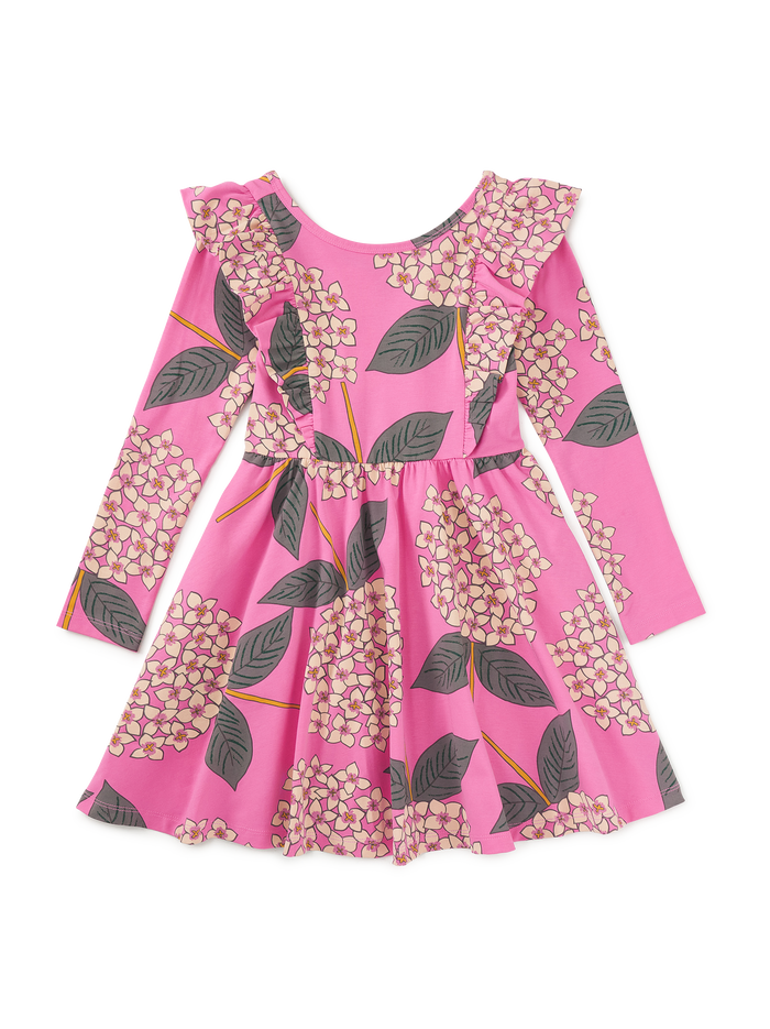 Ruffle Shoulder Ballet Dress