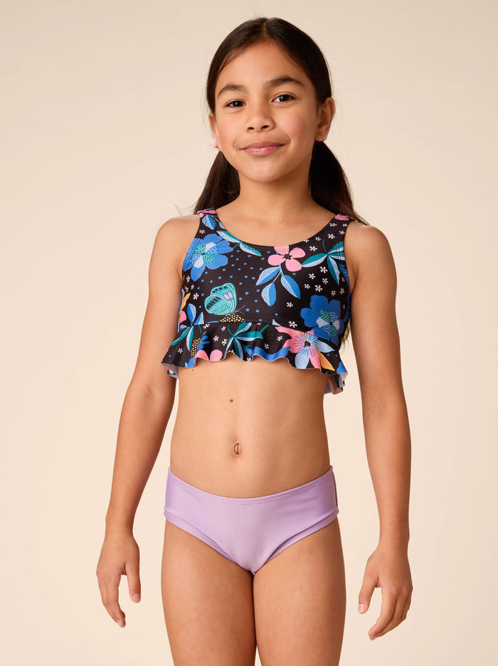 Ruffle Tankini Swim Top