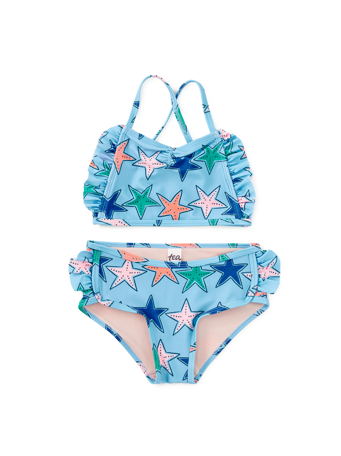 Ruffle Two-Piece Swim Set