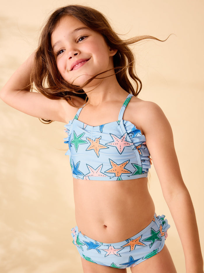 Ruffle Two-Piece Swim Set