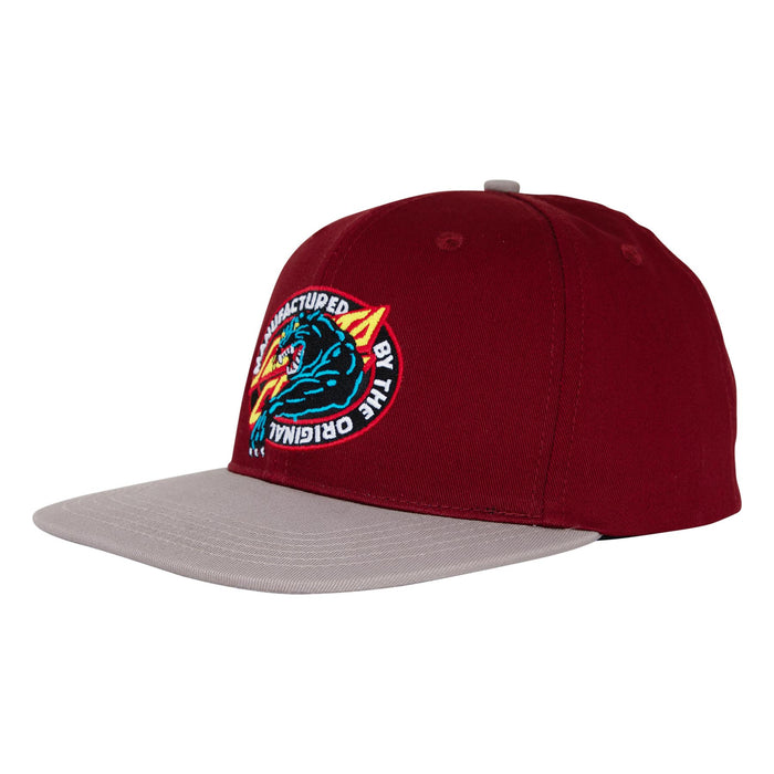 SANTA CRUZ NATAS MFG PANTHER STRUCTURED SNAPBACK HAT