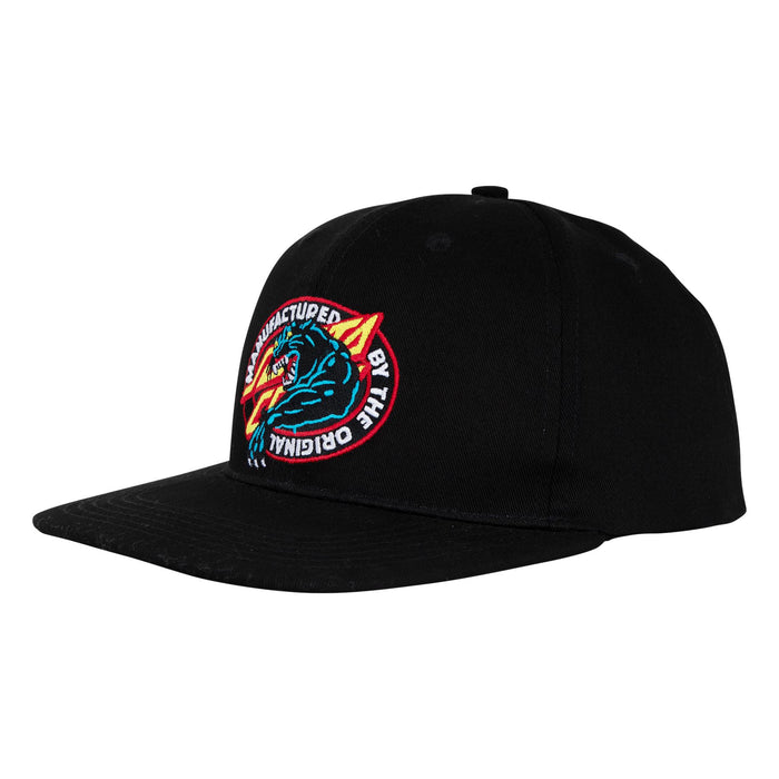 SANTA CRUZ NATAS MFG PANTHER STRUCTURED SNAPBACK HAT