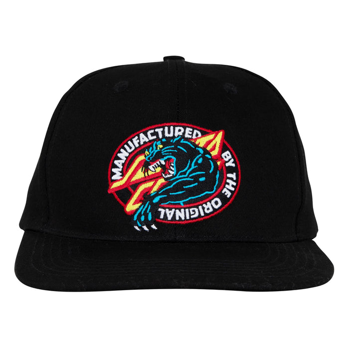 SANTA CRUZ NATAS MFG PANTHER STRUCTURED SNAPBACK HAT