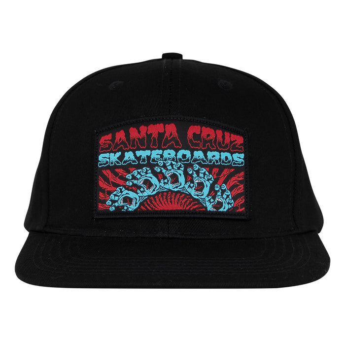 SANTA CRUZ SCREAMING CONNECT SNAPBACK STRUCTURED HAT