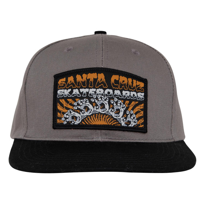 SANTA CRUZ SCREAMING CONNECT SNAPBACK STRUCTURED HAT