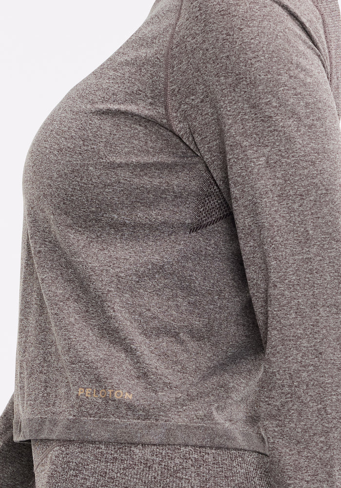 Seamless Melange Long Sleeve