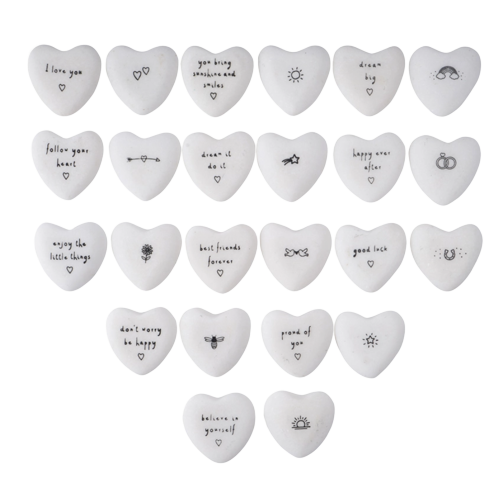 Sentiment Heart Stone