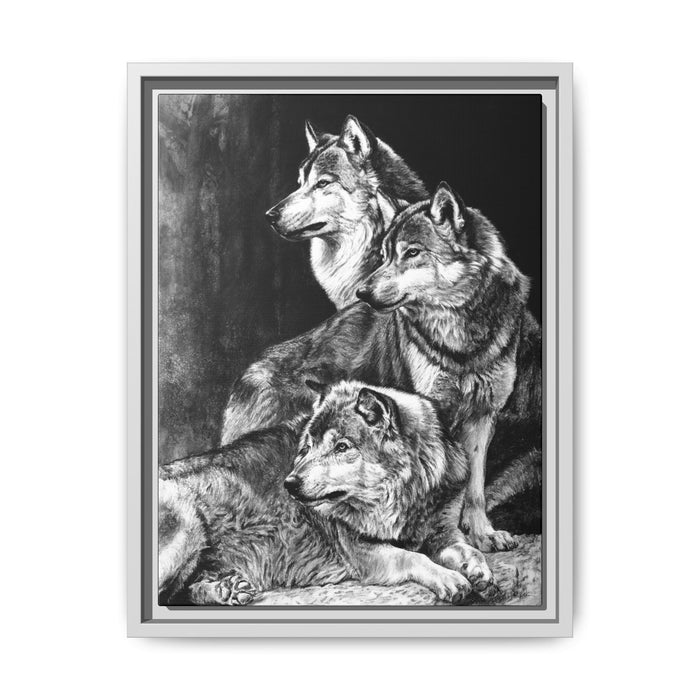 "Sentinels" Framed Canvas