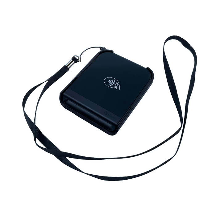 HPI Shopify Tap and Chip card reader with lanyard