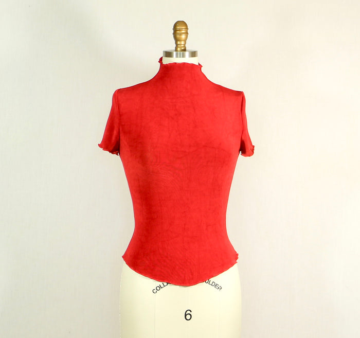 Short Sleeve Stretchy Top