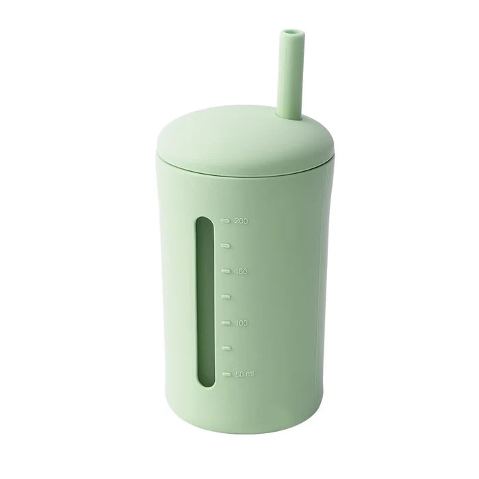 Silicon Cup with Lid and Straw (6mo and up)